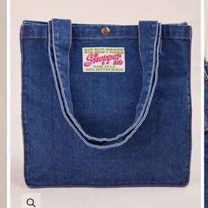 Big Bud Press Denim Shopper Tote